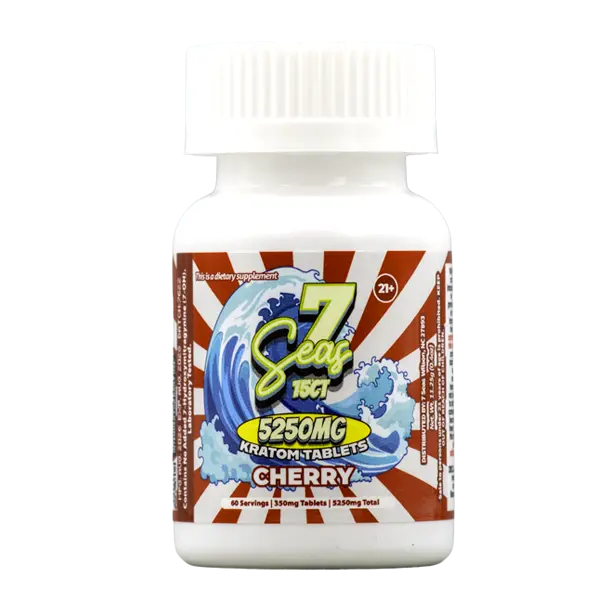 7 Seas Kratom Tablets 350MG | 15ct 12341 - image 1