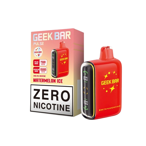 Wholesale Geek Bar Pulse ZERO Nicotine 15000 Puffs Disposable Vape Device - 5ct 3670 - image 1