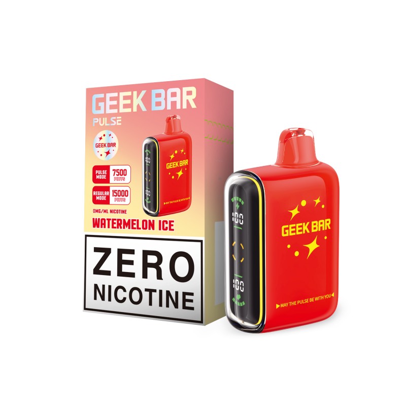 Geek Bar Pulse ZERO Nicotine 15000 Puffs Disposable Vape Device - 5ct 3670 - image 1