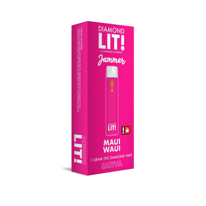 LIT! Jammer 1 Gram THC Diamond Vape - 5ct 6532 - image 1