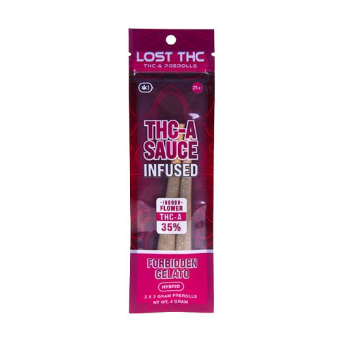 Lost THC - 2G THC-A Sauce Infused Diamond Pre Roll 943 - image 1
