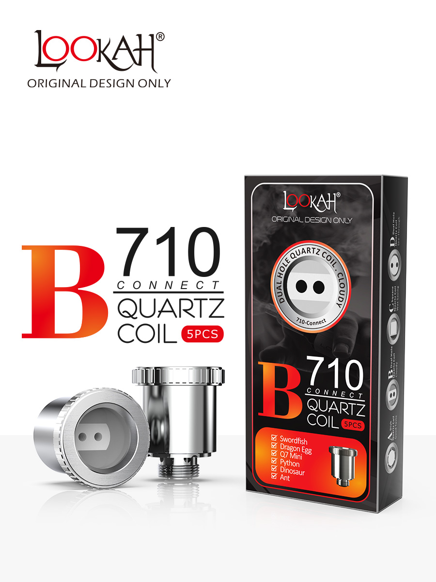 LOOKAH B710 Connect Quartz Coil Coil - 10ct. 8516 - image 1