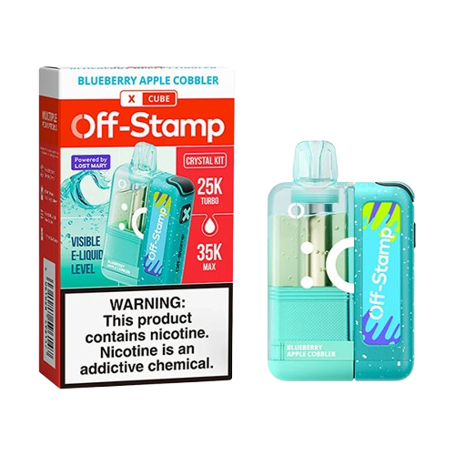 Wholesale Off-Stamp X-Cube Crystal Kit 35K Puffs Disposable Vape Device - 5ct 7686 - image 1