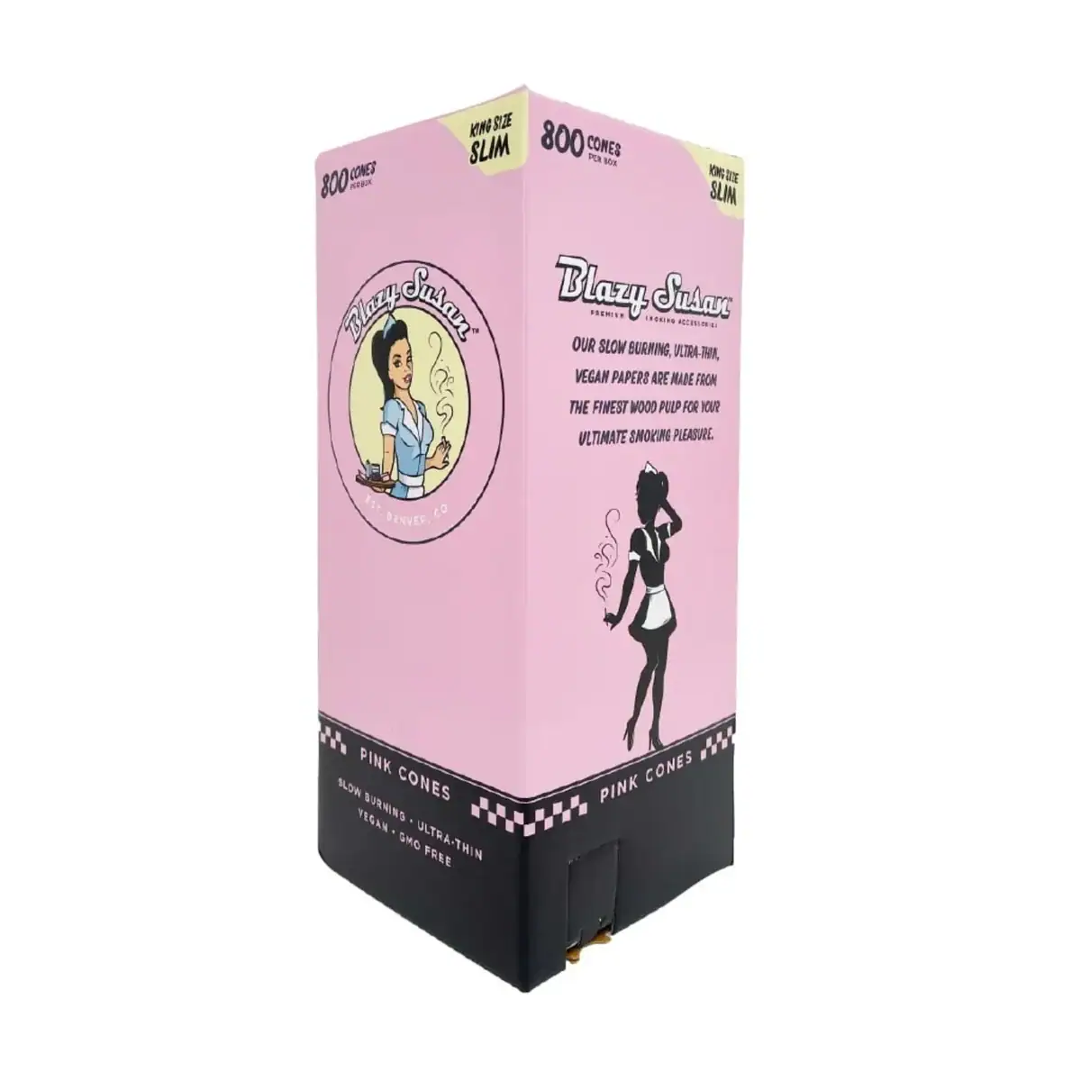 Blazy Susan Pink Cones King Size Slim | 800 ct 10699 - image 1