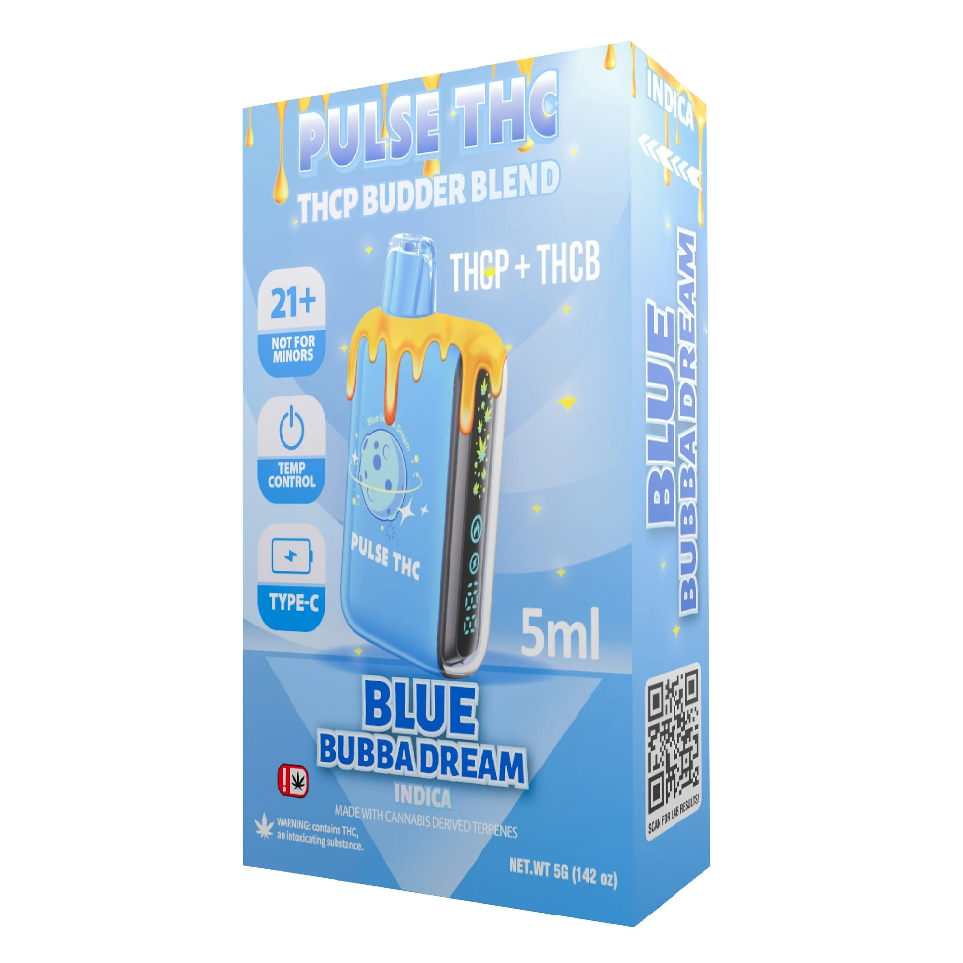 Pulse THC THCP Budder Blend - 5ct. 8110 - image 1