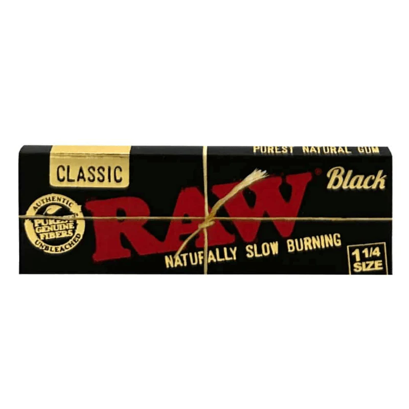 RAW Black Classic Slow Burning Papers King Size Slim - 50ct. 8283 - image 1