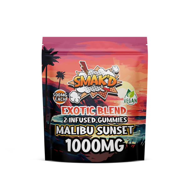 SMAK'D 1000mg Infused Gummies Exotic Blend - 30ct. 6015 - image 1