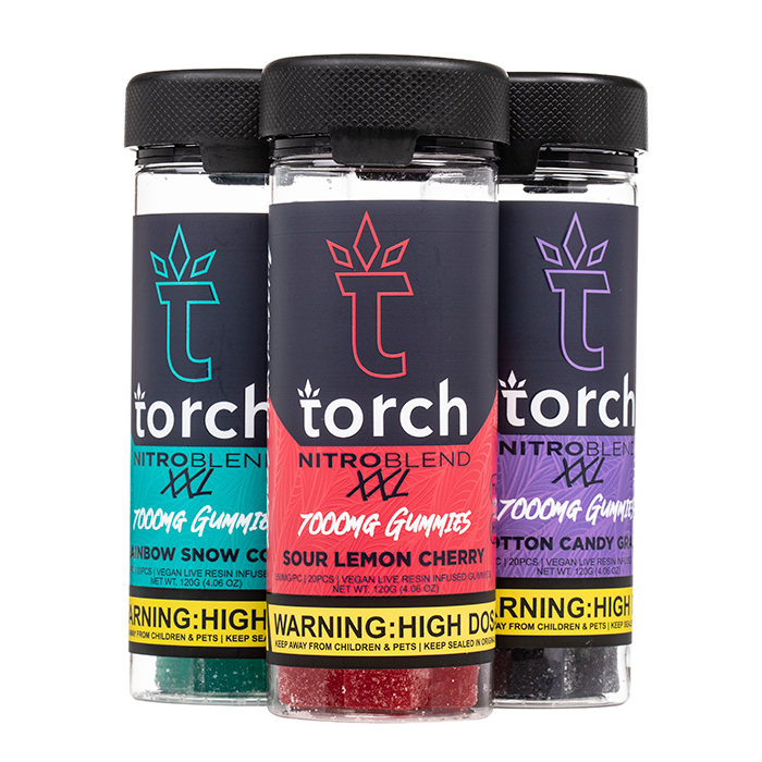 Torch Nitroblend XXL 7000mg Gummies  6859 - image 1