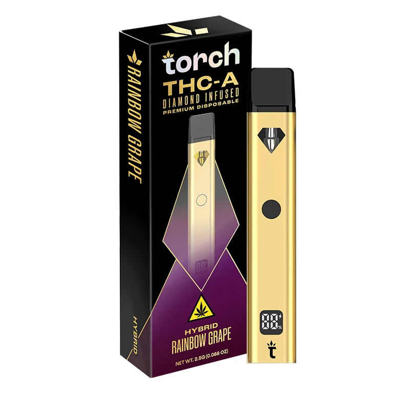Torch Premium THC-A Diamond Infused Disposable 2.5g | 5ct 12247 - image 1