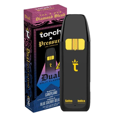 Torch X Pressure Blend Dual Flavor 3G THC-A Disposable - 5ct. 6894 - image 1