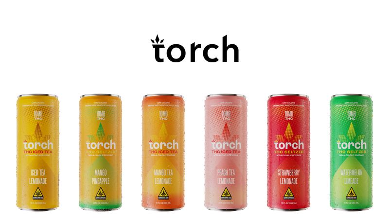 Torch 10mg THC Seltzer - 4 Cans 8402 - image 1