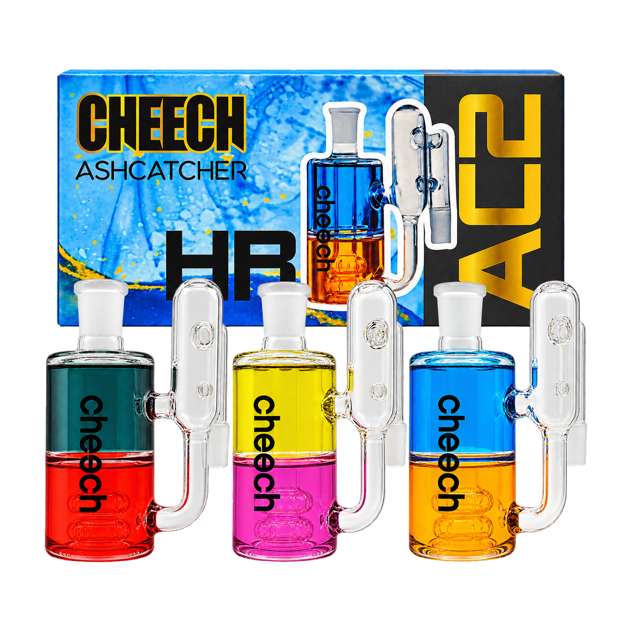 Cheech Glass - Dual Chamber Glycerin Recycler Ash Catcher HR-AC2 product image