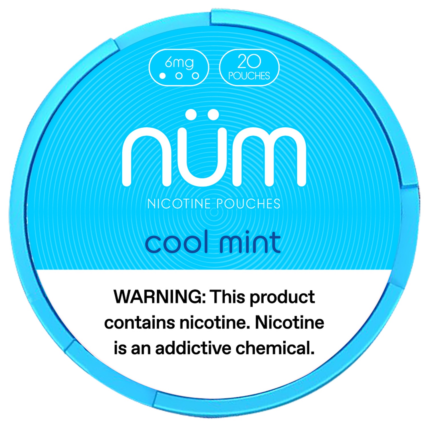 NUM 6mg Nicotine Pouches 5pk product image
