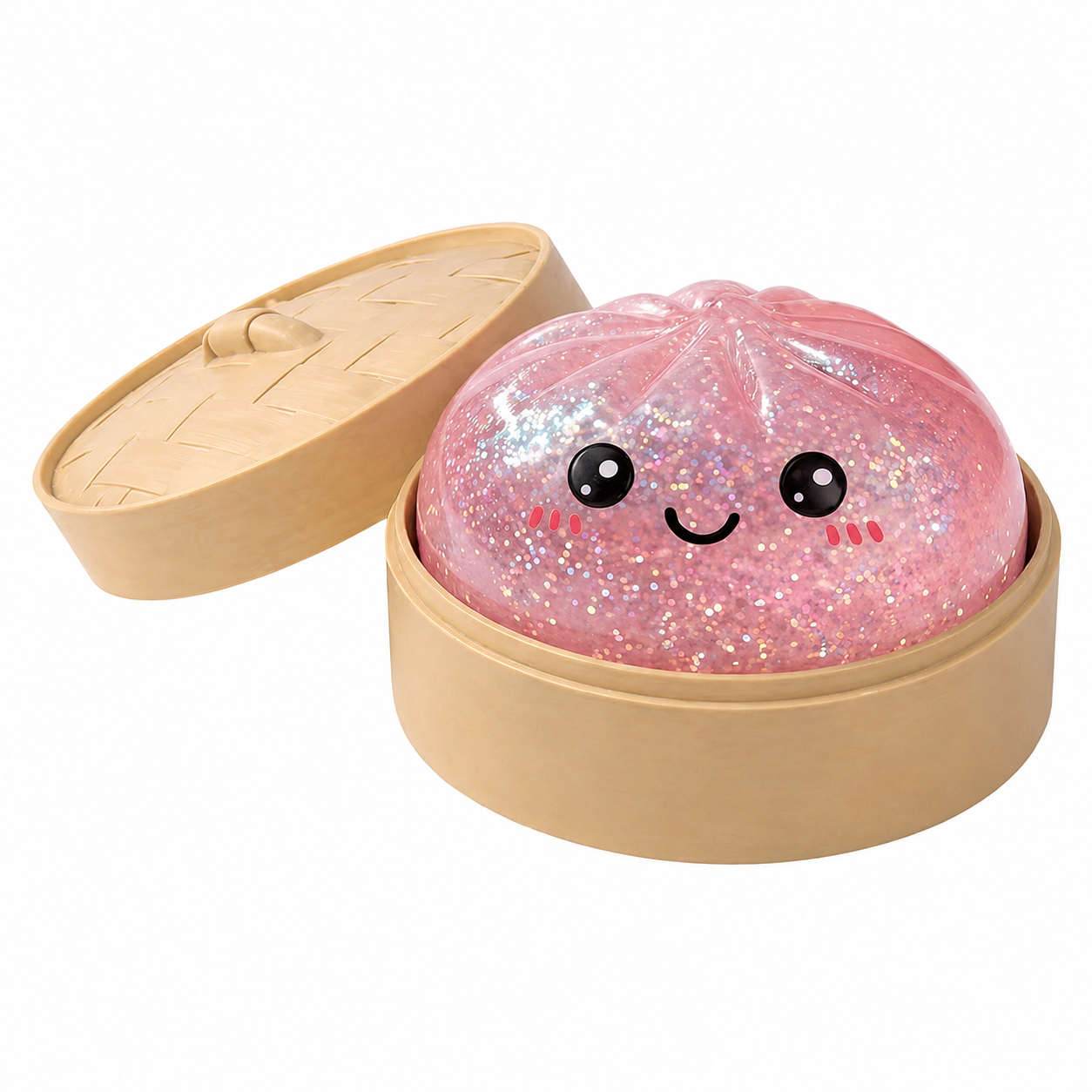 Steamed Dumplings Squishy Assorted Colors 12ct Display DG-16 product image