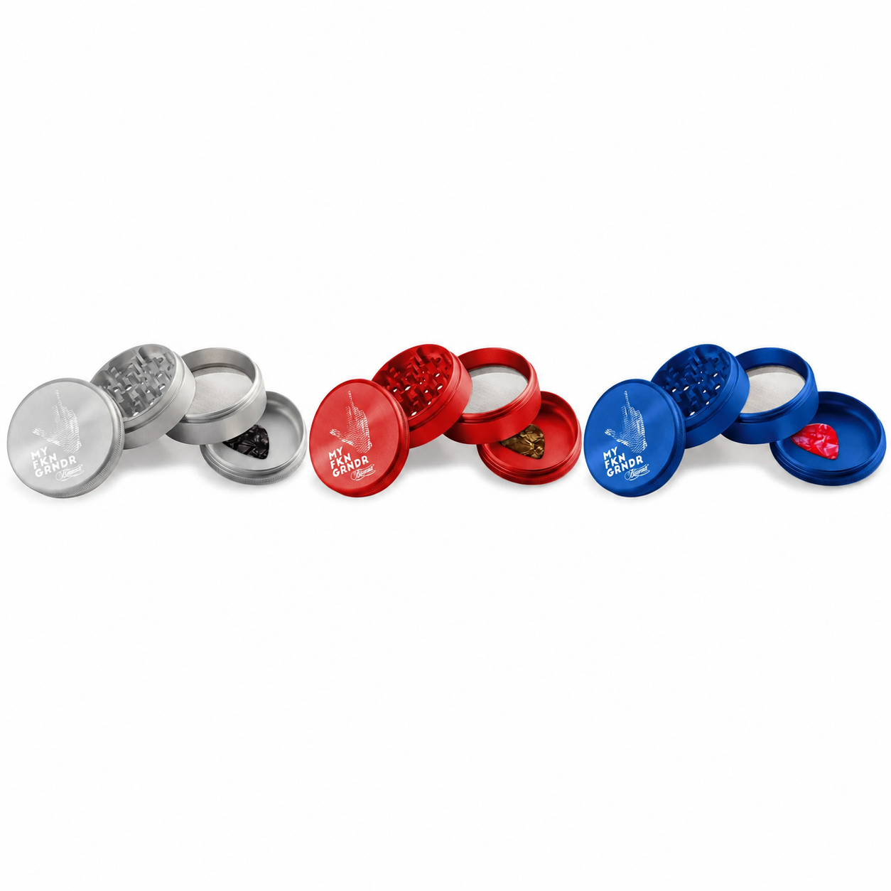Beamer Aircraft Grade 4 Piece 63mm Grinder - My Fkn Grndr product image