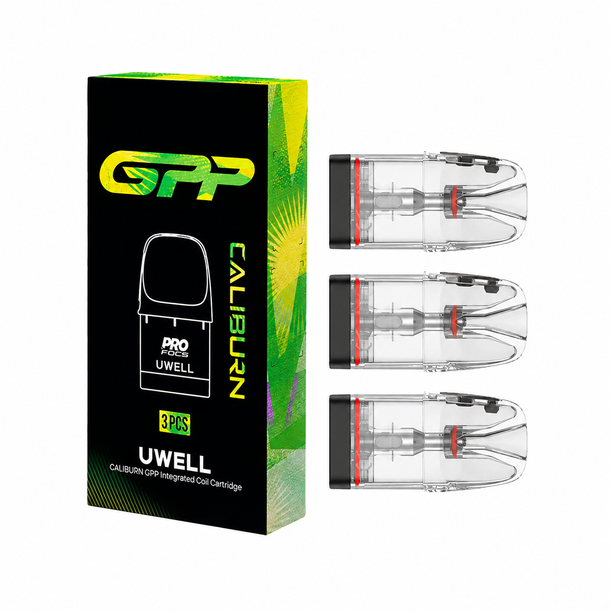Uwell Caliburn GPP Replacement Pod 3ML Top Fill 3pk product image