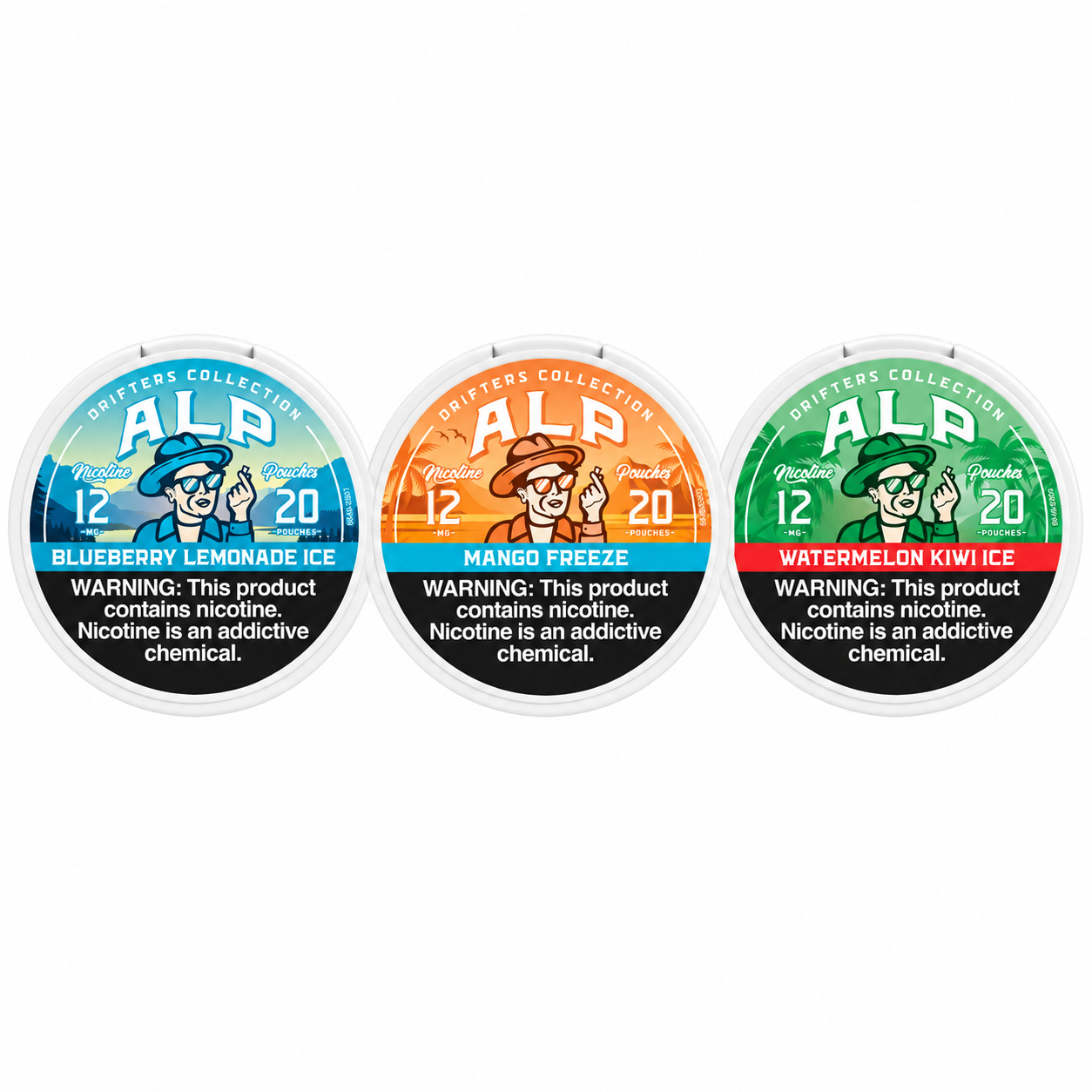 ALP Drifter Edition Nicotine Pouch 5ct product image