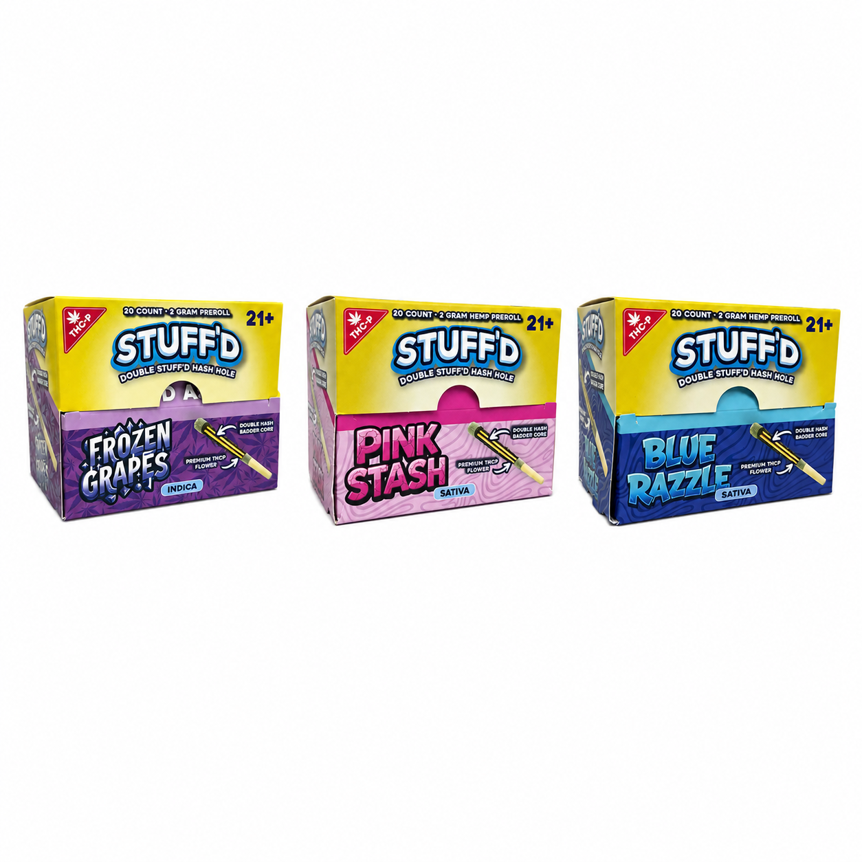 Stuffd - Double Stuffed THCP 2g Hash Hole 20ct Display product image