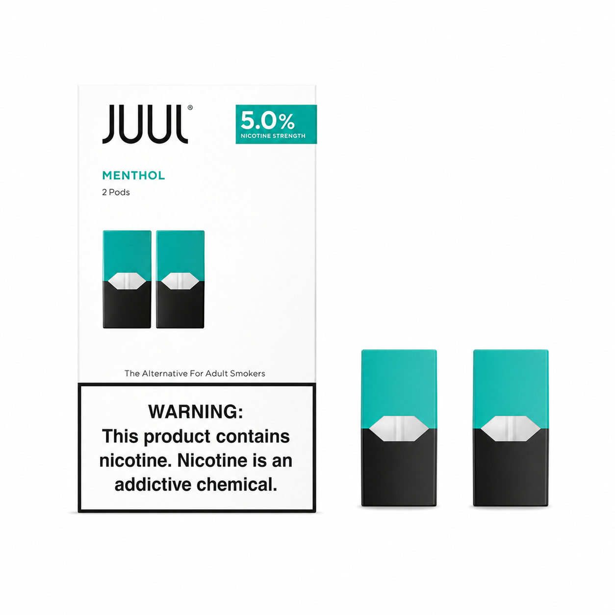 Juul Classic Menthol Pods Refill kit 5%-1.4ML-2PK 8ct Display product image