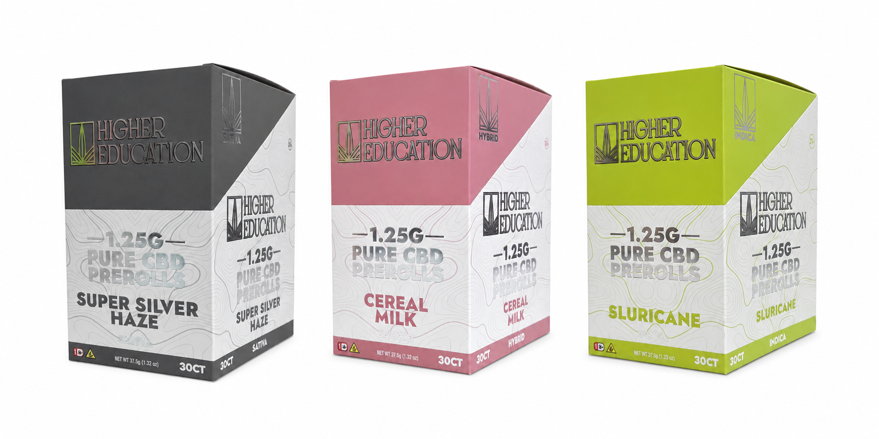 Higher Education Pure CBD 1.25g Pre Roll 30ct Display product image