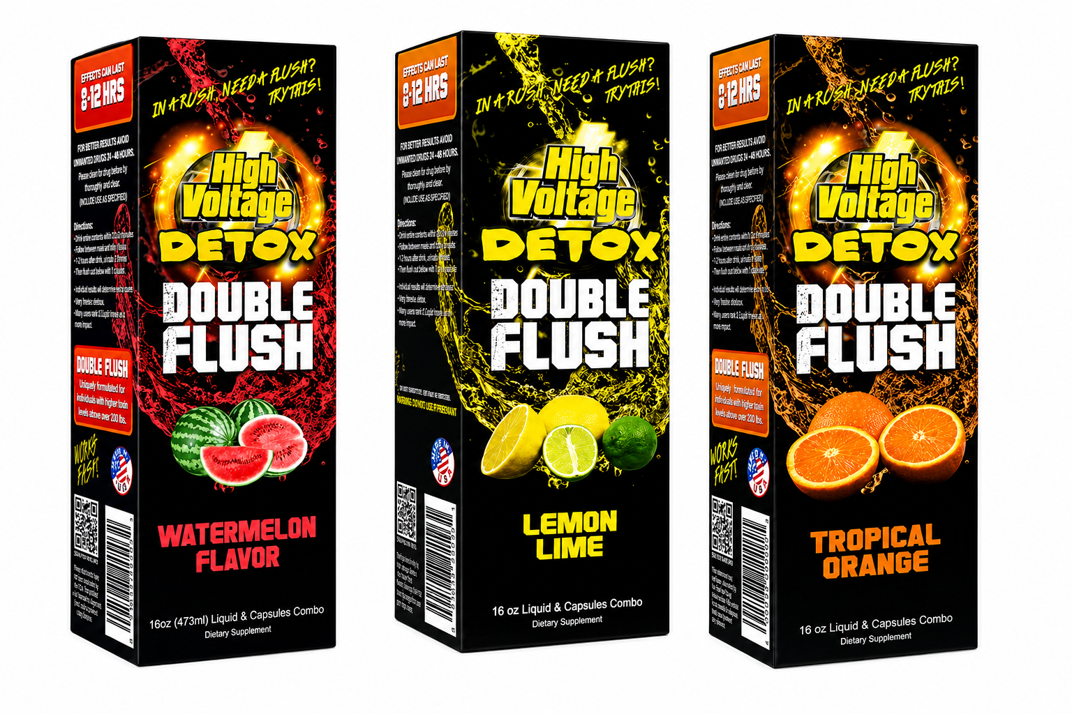High Voltage Double Flush Detox product image