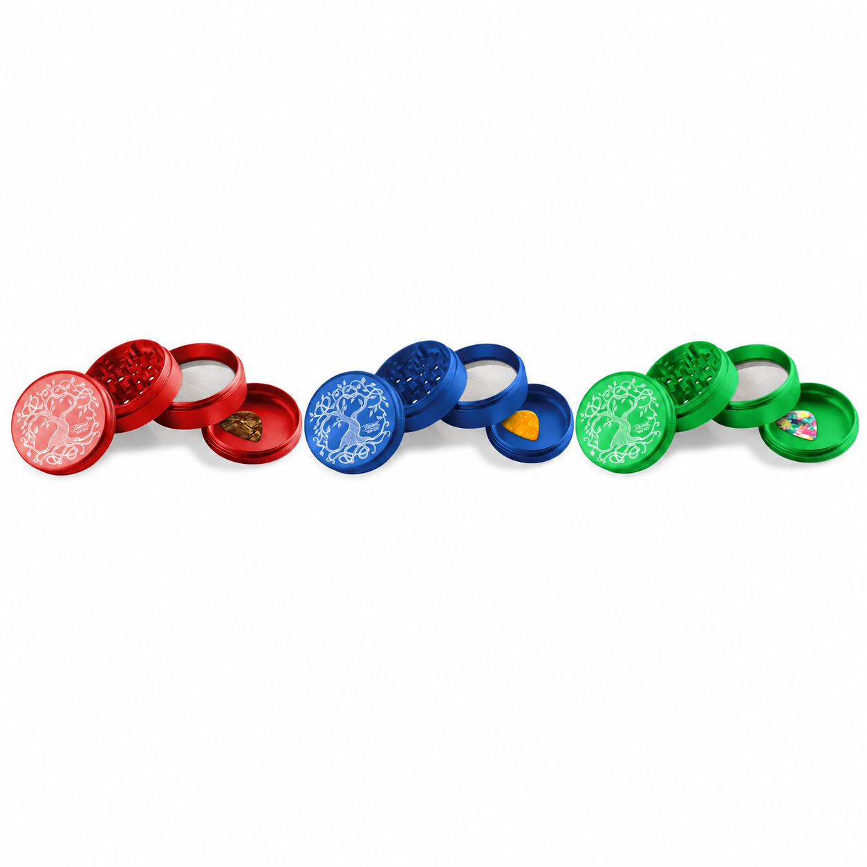 Beamer Aircraft Grade 4 Piece 63mm Grinder - Tree Of Life product image
