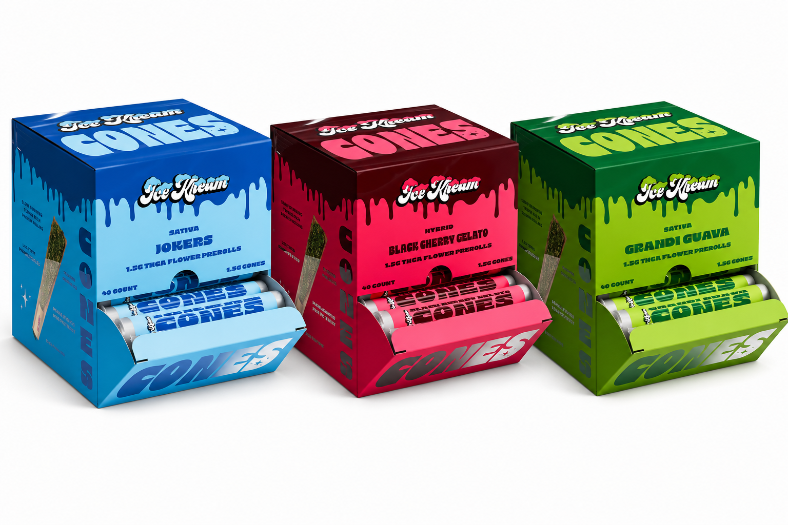 Ice Kream - THCP 1.5g Pre-Roll - 40ct Display product image
