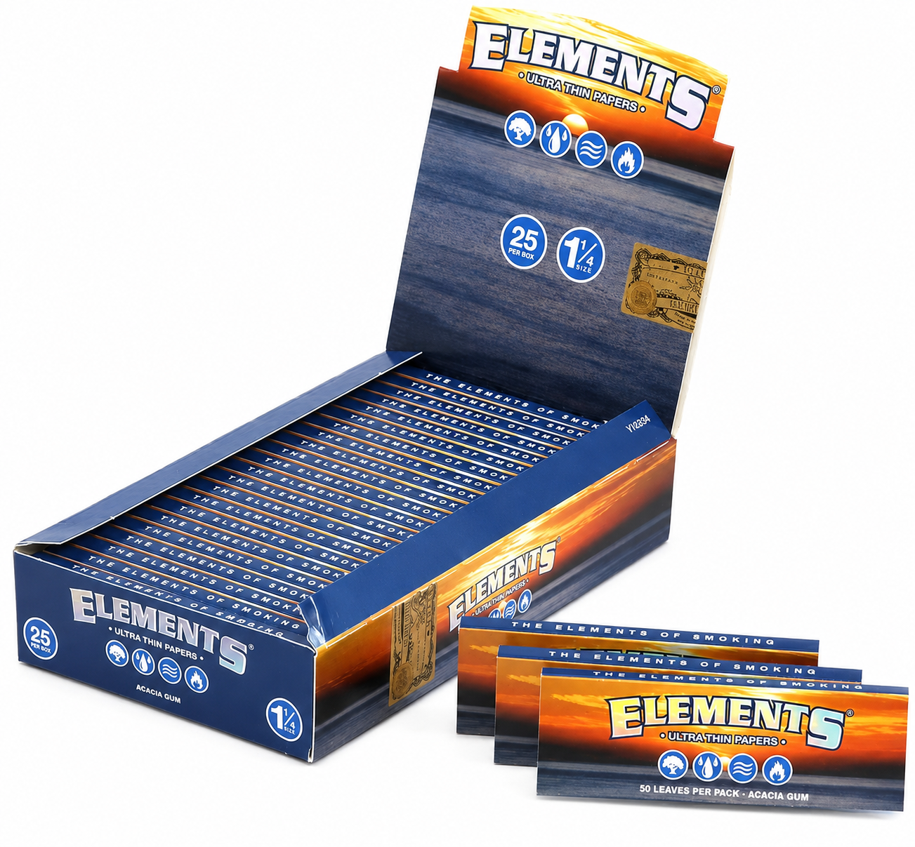 Elements 1 1/4 Rice 25pk Box product image