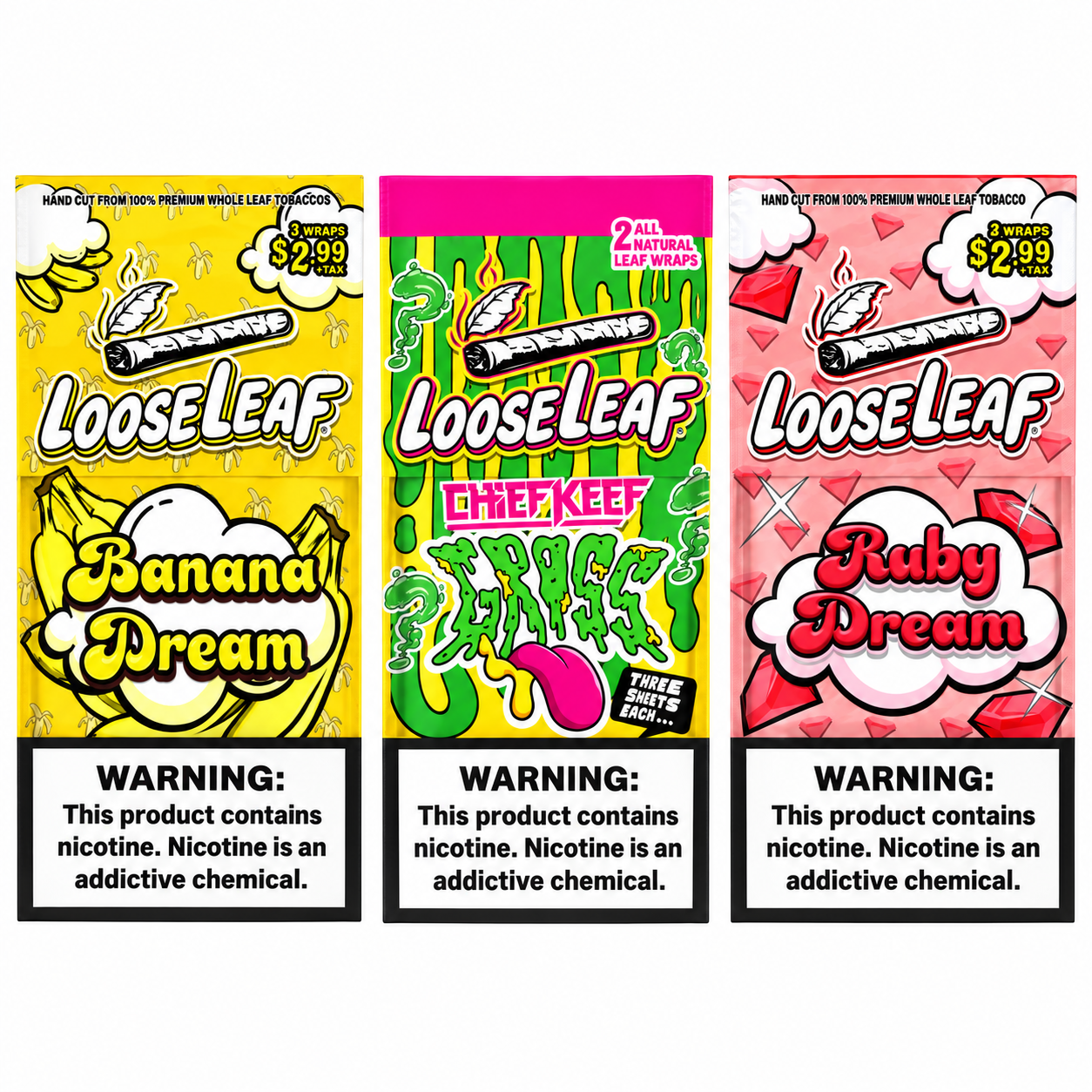 LOOSE LEAF - WRAPS - 20 PACK 2 WRAPS PER PACK product image