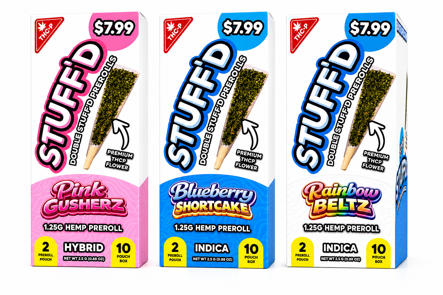 Stuff'd THCP Pre Roll 10ct Display product image