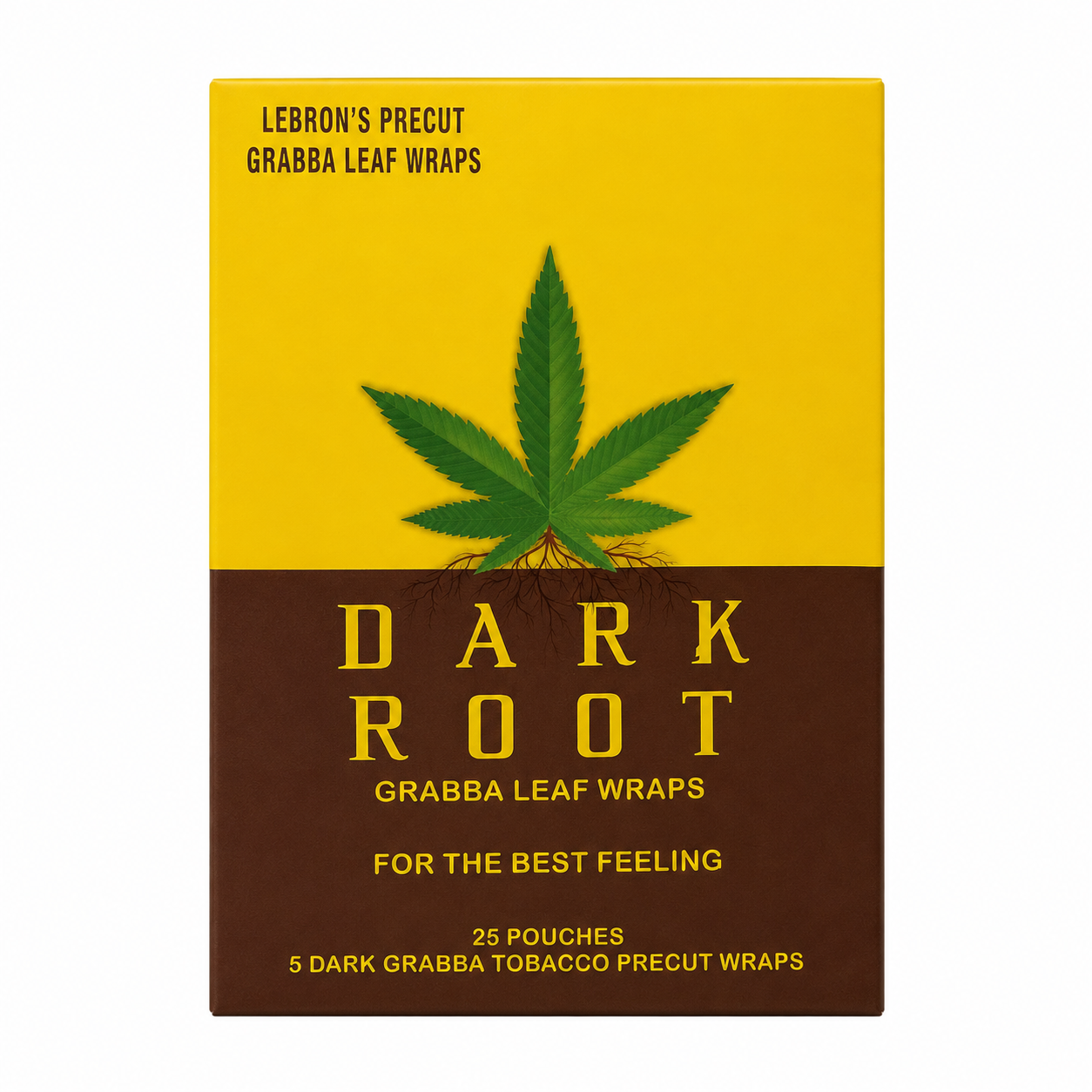 Dark Root Grabba Leaf Wrap 25ct Box product image