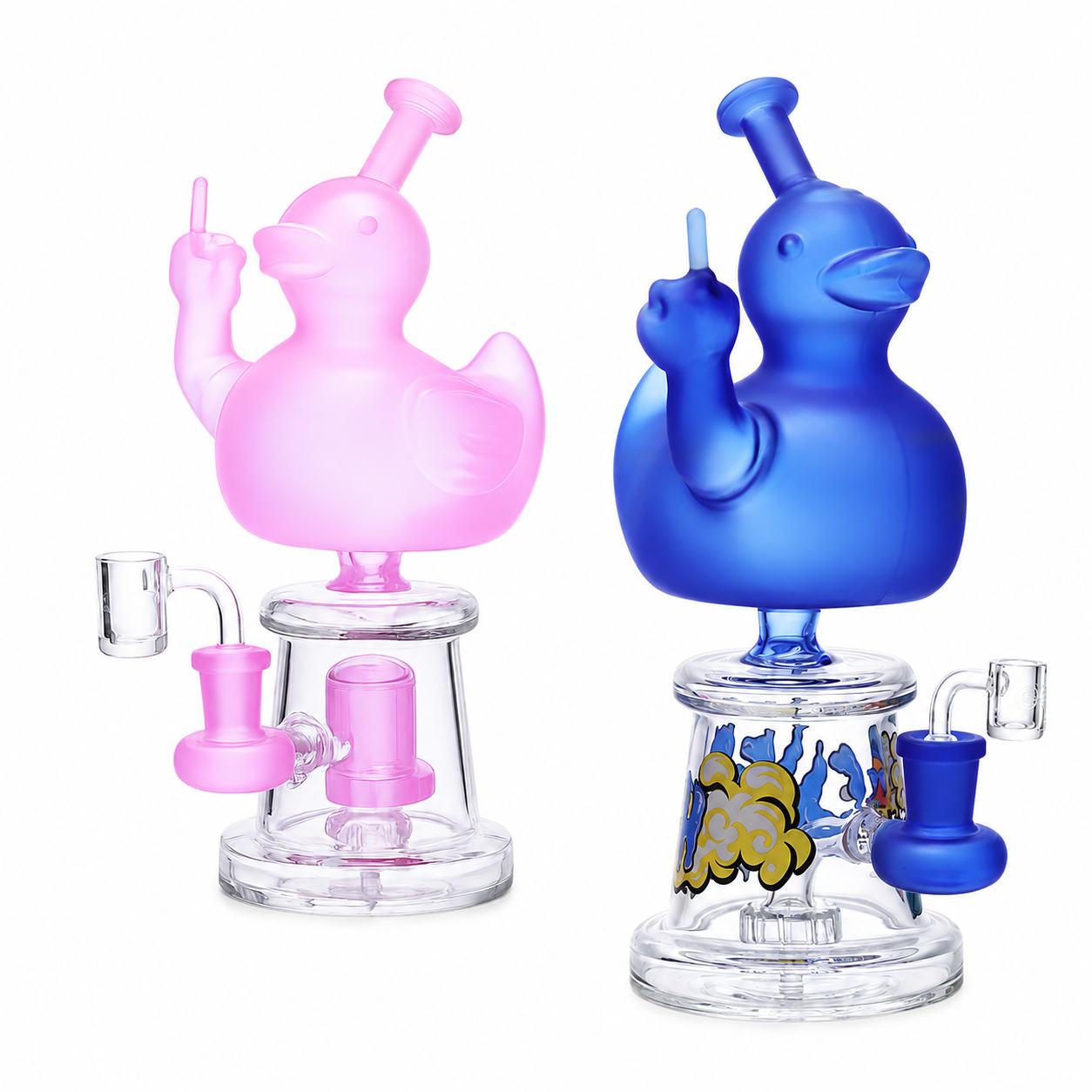 Cheech Glass - Duck Said One More Dab Water Pipe CH-354 product image