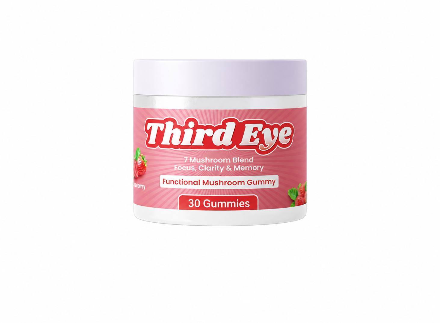 Moon Men Third Eye Functional Mushroom Gummy 30ct Jar product image