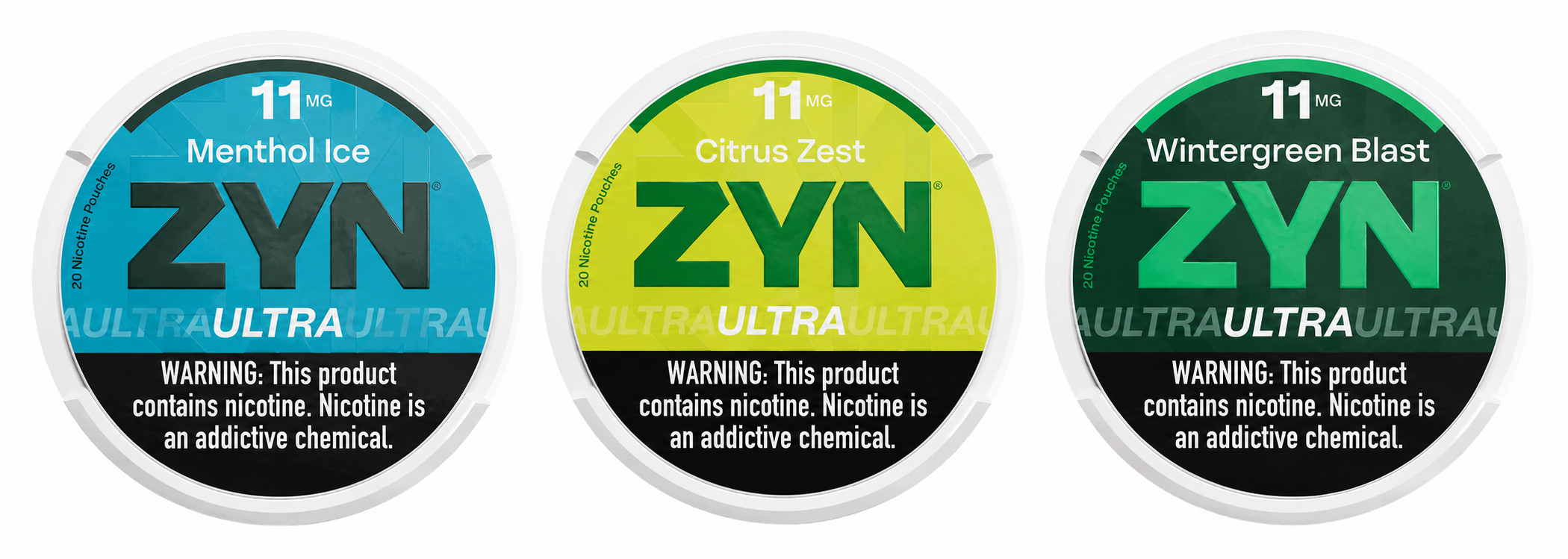 Zyn Ultra 11mg Nicotine Pouches 5ct product image