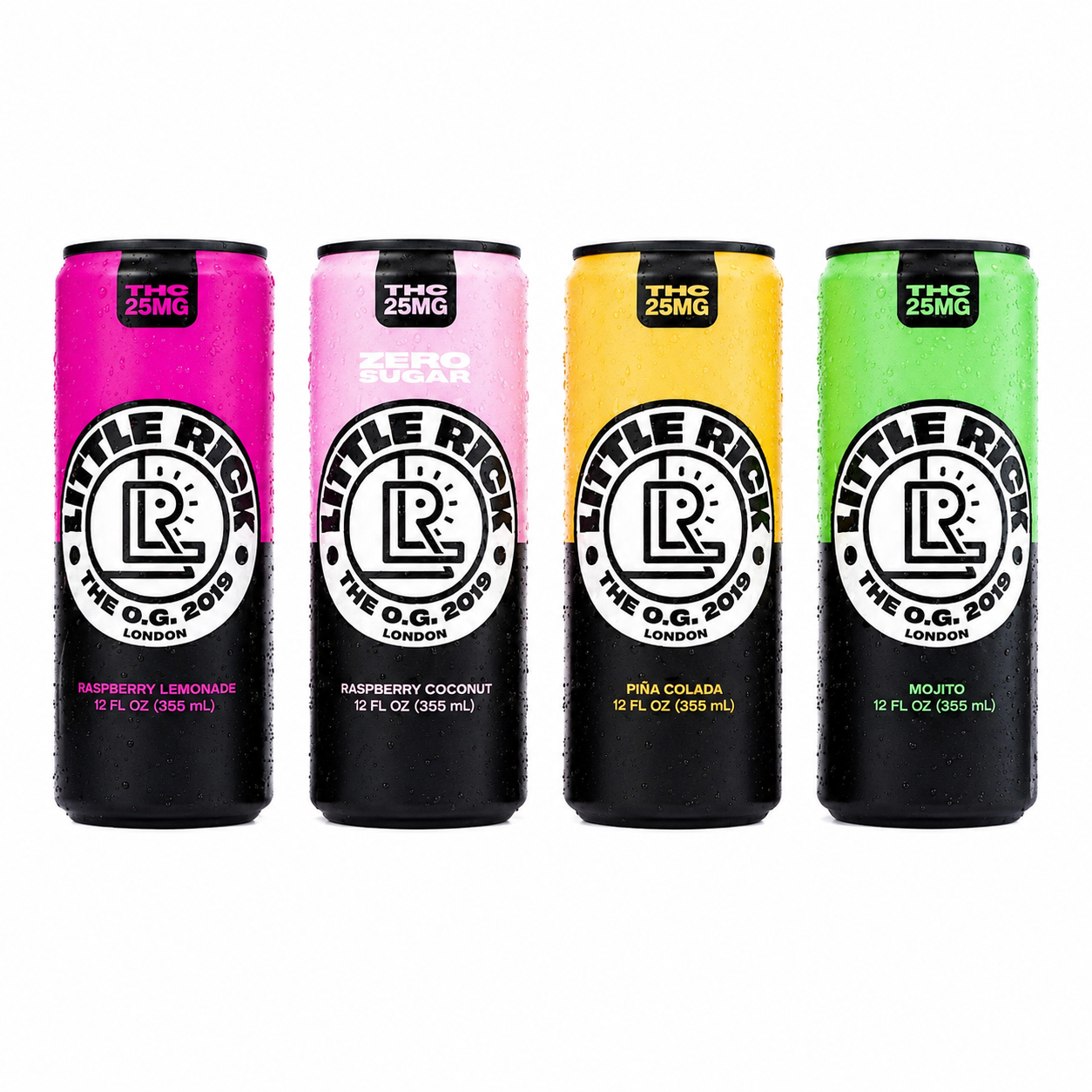 Little Rick 25mg THC Sparkling Hemp Drink 12oz product image