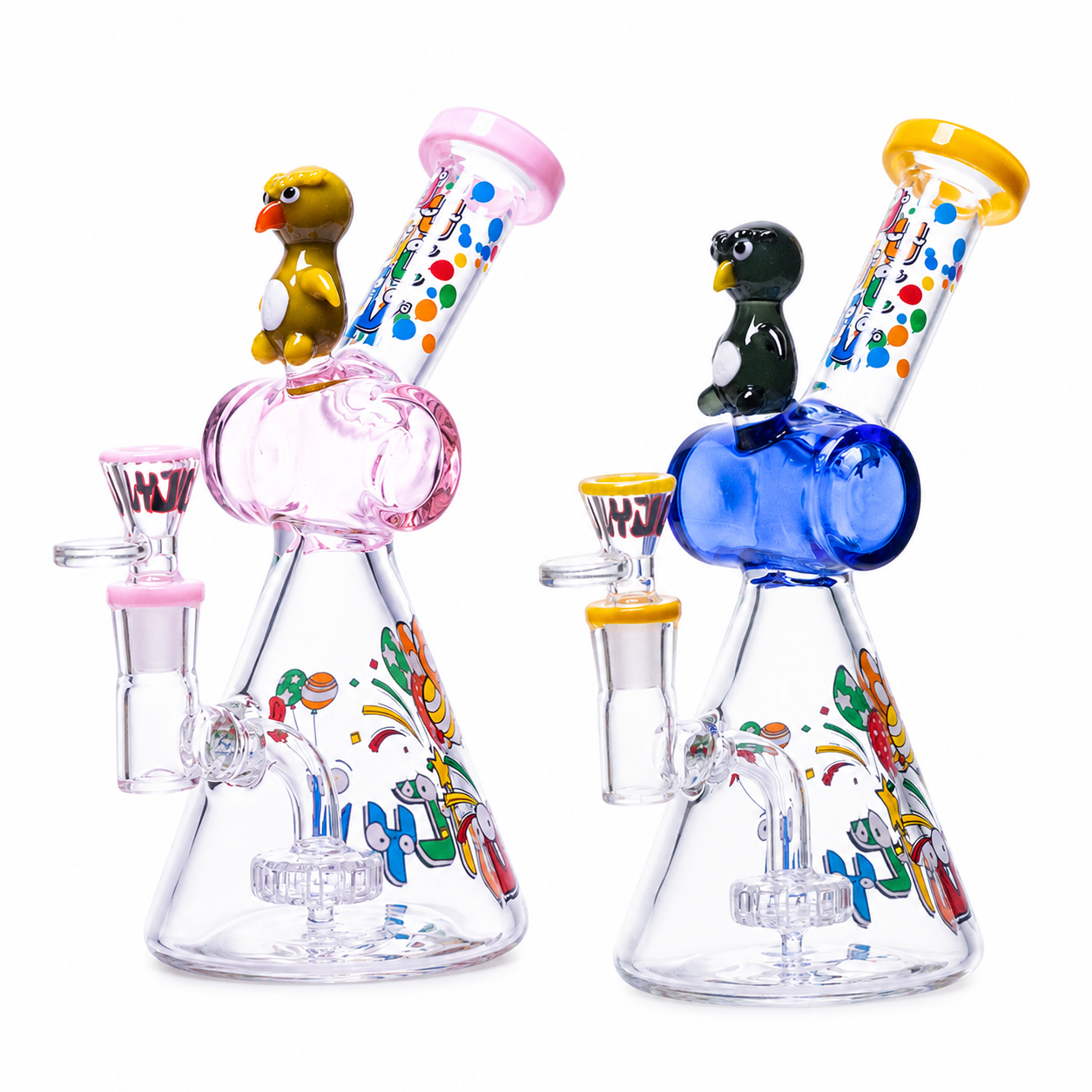 Juicy J Glass - Party Penguin Rig Living Best Life - Water Pipe  product image