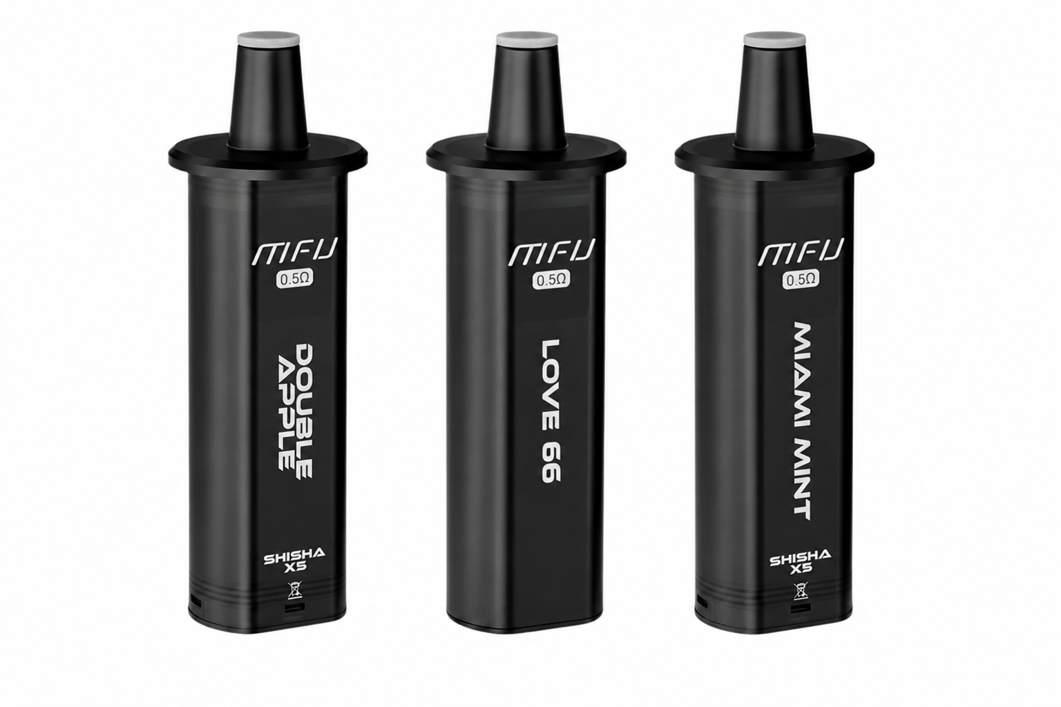 MFU Shisha X5 Hookah 35K Replacement Pod 5pk product image