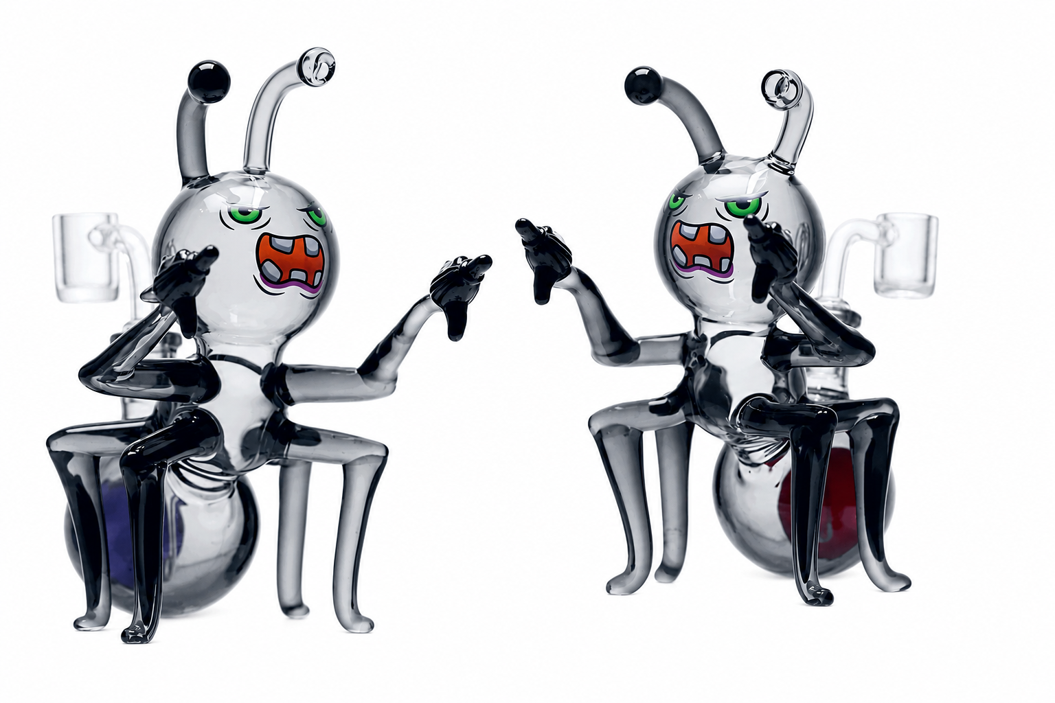 Cheech Glass - Angry Ant Screaming For Bigger Hits Water Pipe CH-318-3 product image