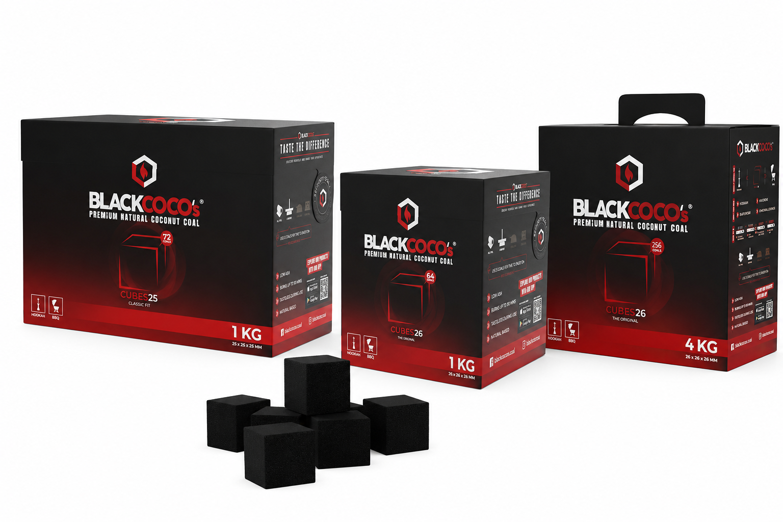 Black Coco's Coconut Coals product image