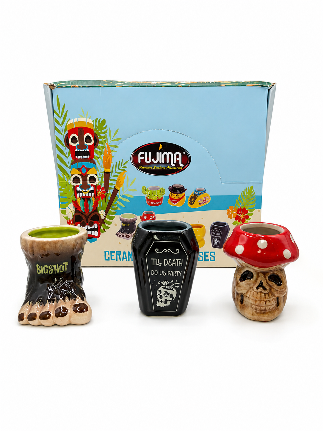 Fujima Ceramic Shot Glasses 9ct product image