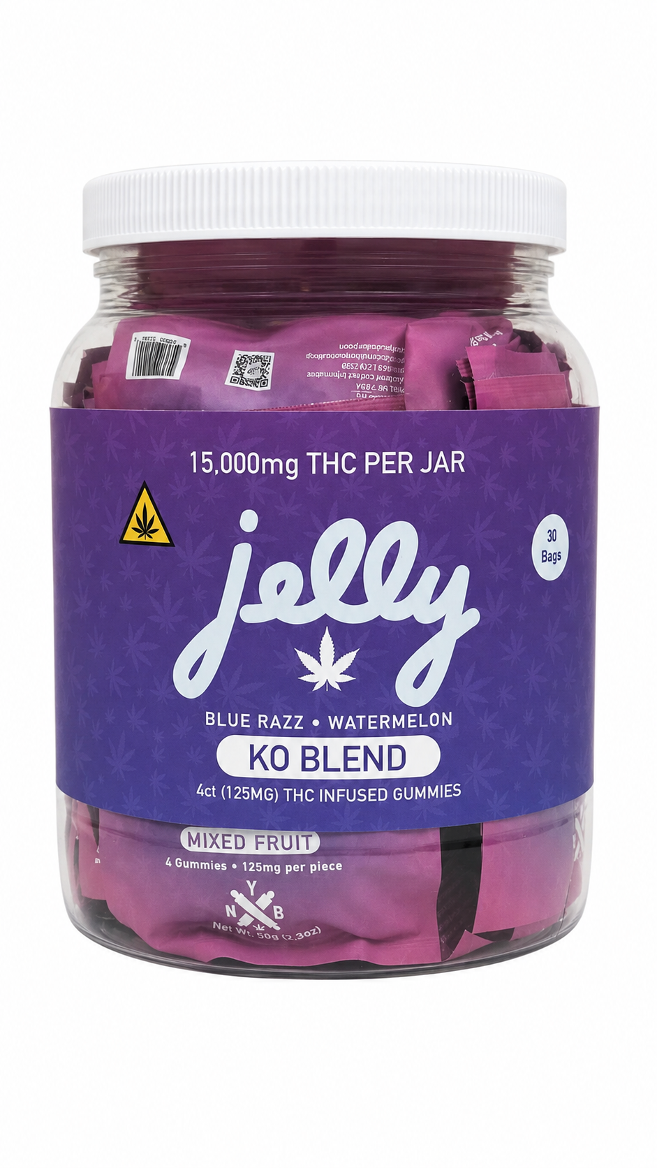 Jelly KO Blend 4pk Gummies 30ct Jar product image