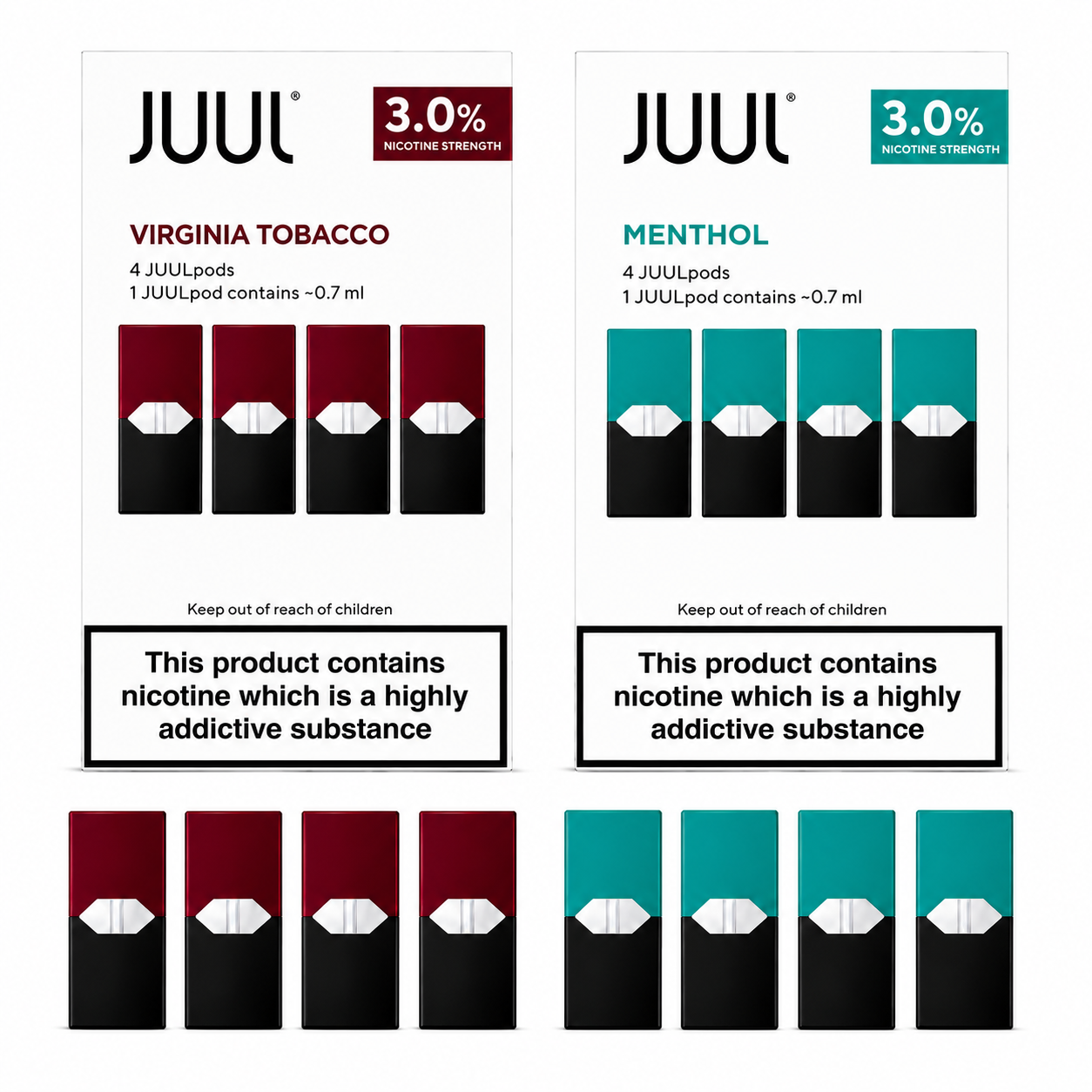 JUUL - Pods - 4PK - 8CT Display product image