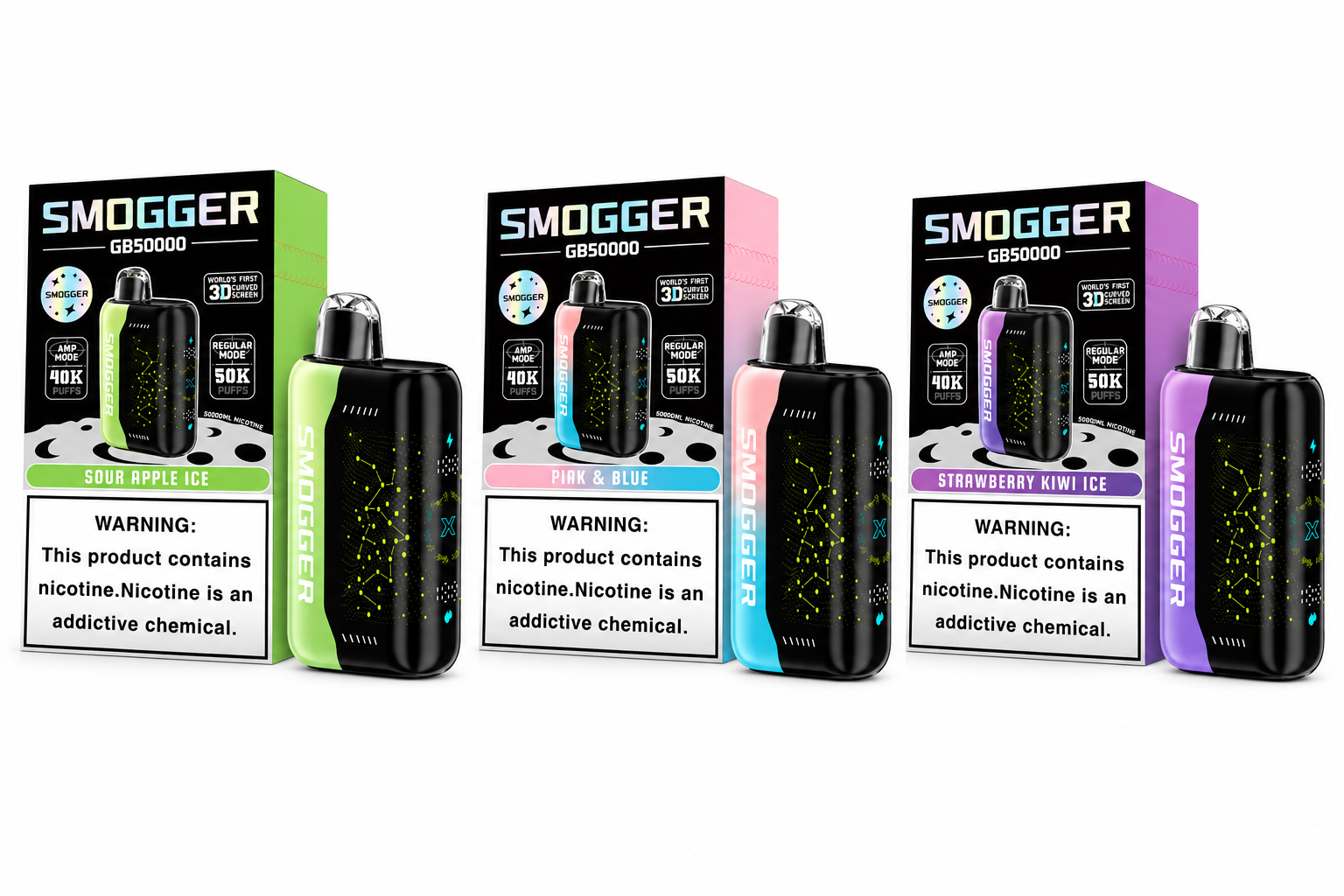 Smogger GB50000 Puff Disposable 5pk product image