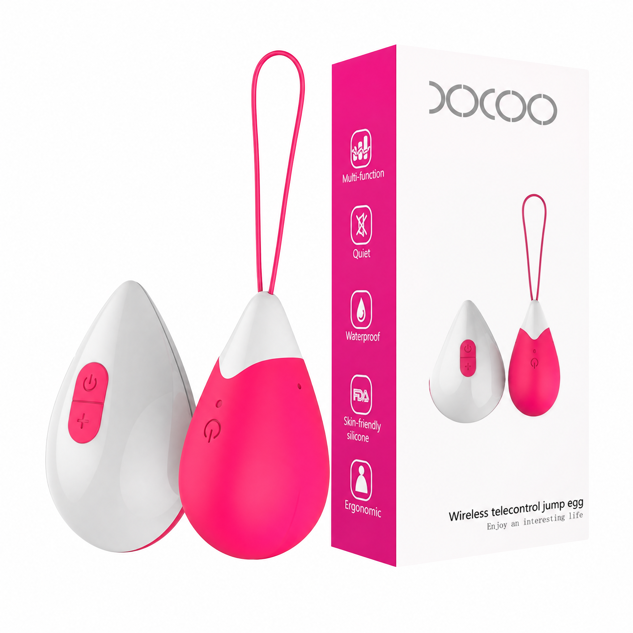 XXOO Sweet Heart - Remote Control Vibrator product image