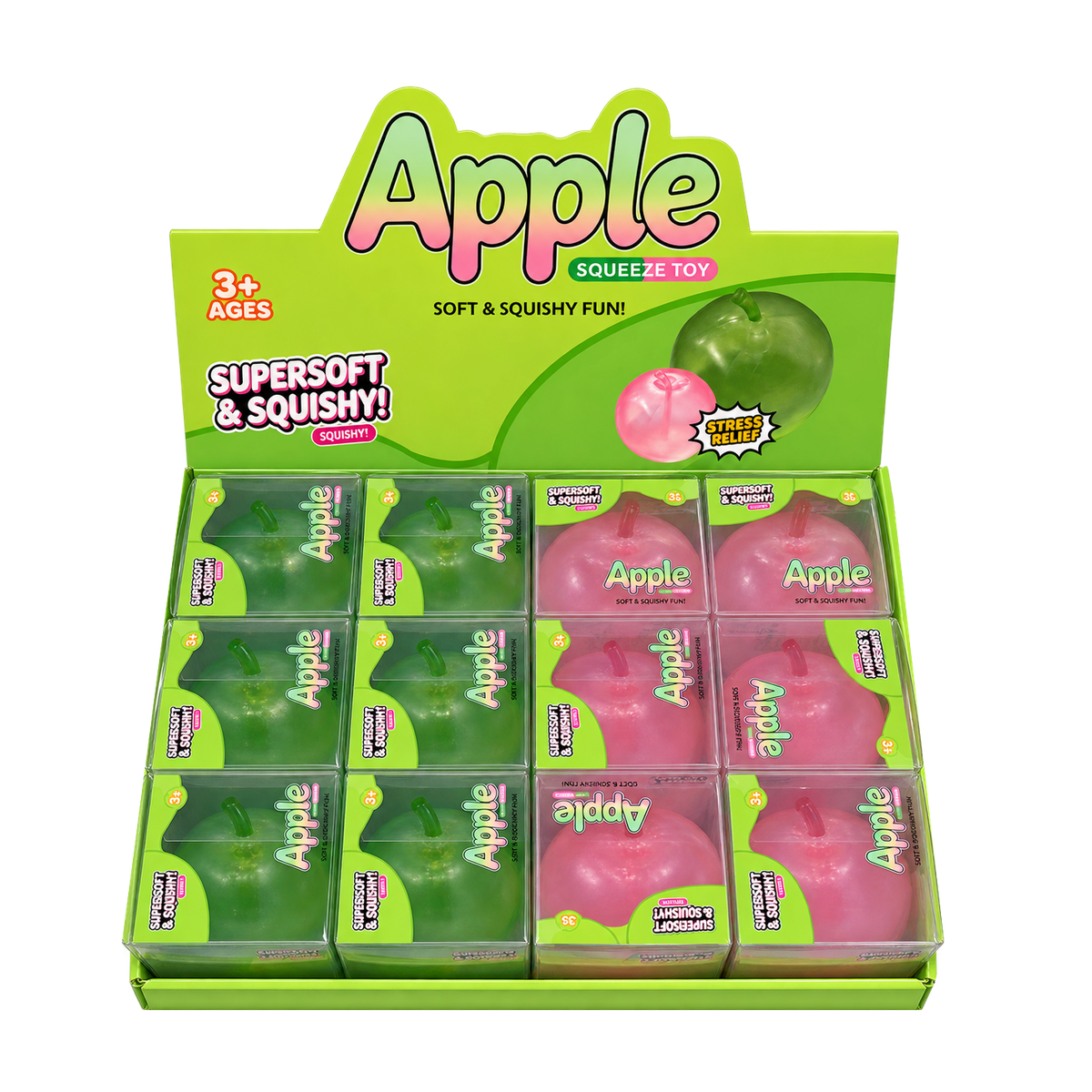 Apple Squishy 1pc - image 1 of 3