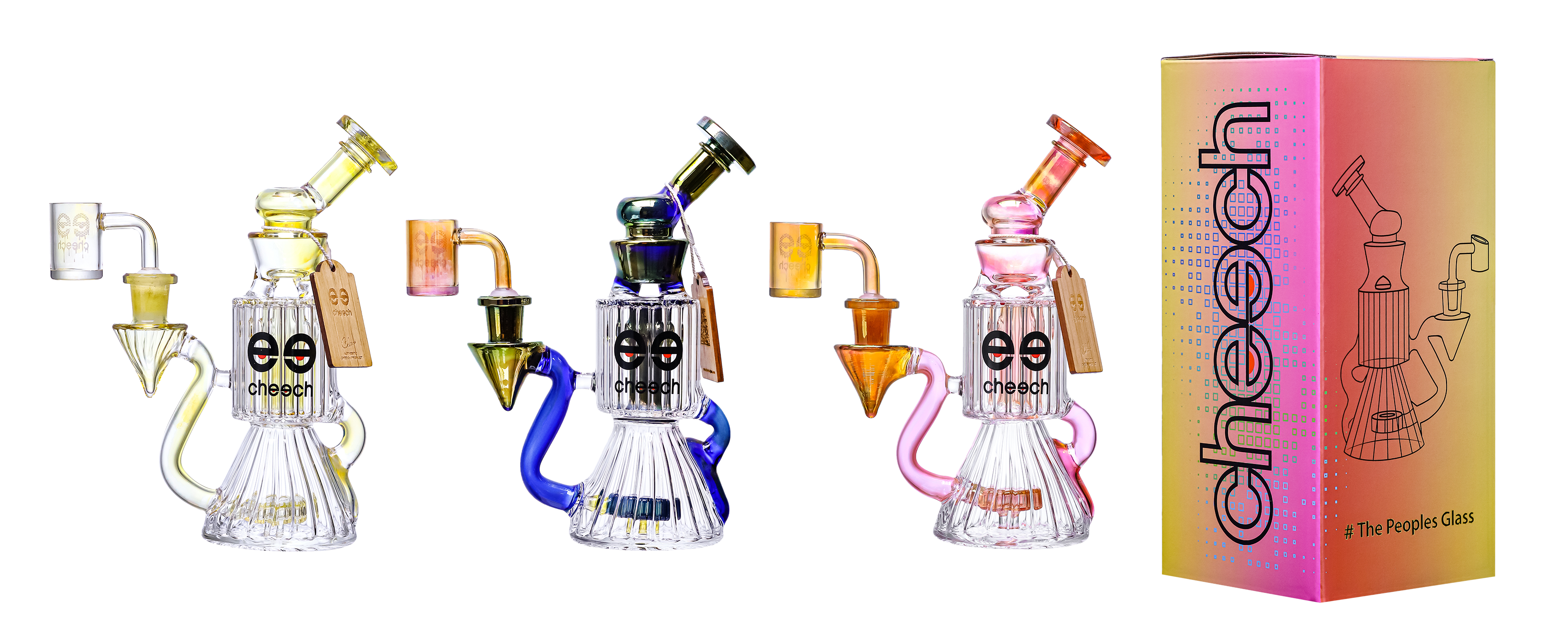 Cheech Glass - You Can Recycle Me Water Pipe CH-177 product image