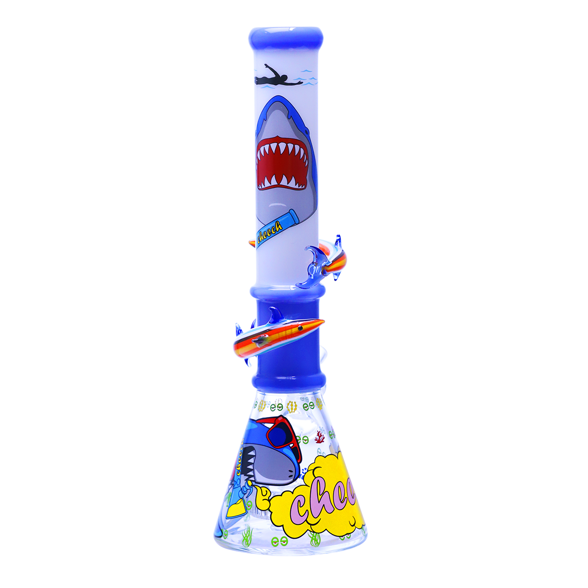 Cheech Glass - Sharknado - Water Pipe CH-299 - image 1 of 3