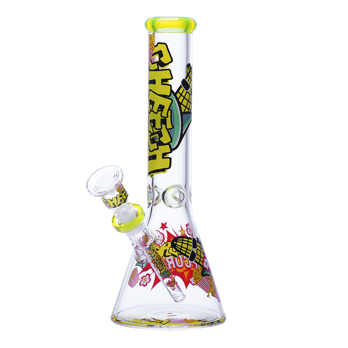 Cheech Glass - Popcorn Powered Beaker Steals The Spotlight - CH-390 - image 1 of 3