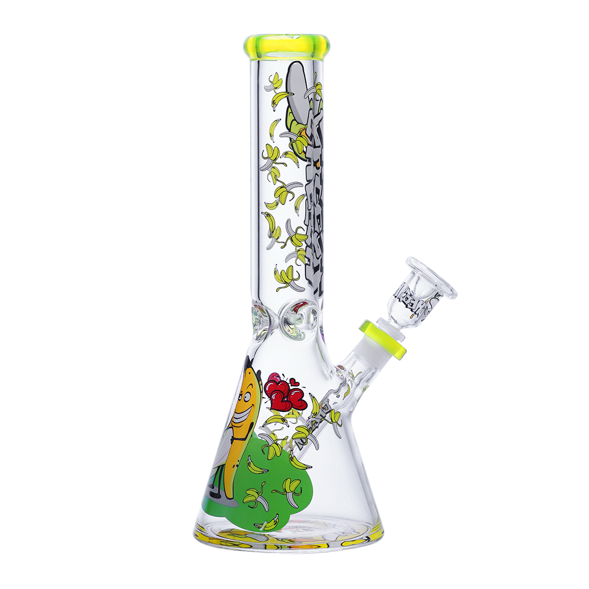 Cheech Glass - Banana Beaker Slipping Into Chaos - Water Pipe CH-391 - image 2 of 3