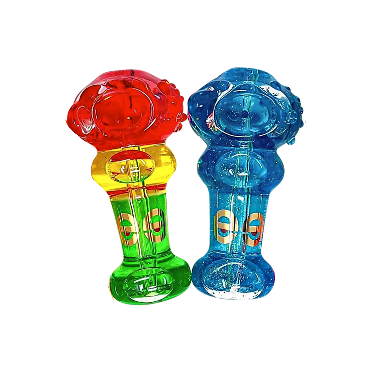 Cheech Glass - 4in Colorful Glycerin Hand Pipe CH-Pipe-3F - image 3 of 4